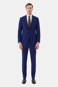 Parlement Slim Fit Düz Paça 6 Drop Mono Yaka Klasik Takım Elbise
