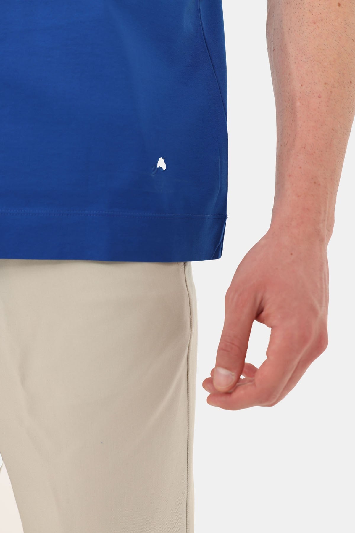 Saks %100 Pamuk Regular Fit Bisiklet Yaka Basic T-Shirt