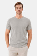Stone SUPERFINE MERCERIZED COTTON T-SHIRT