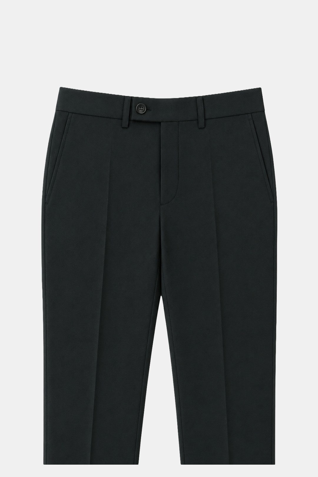 Yeşil Slim Fit Normal Bel 6 Drop Mono Yaka Takım Elbise