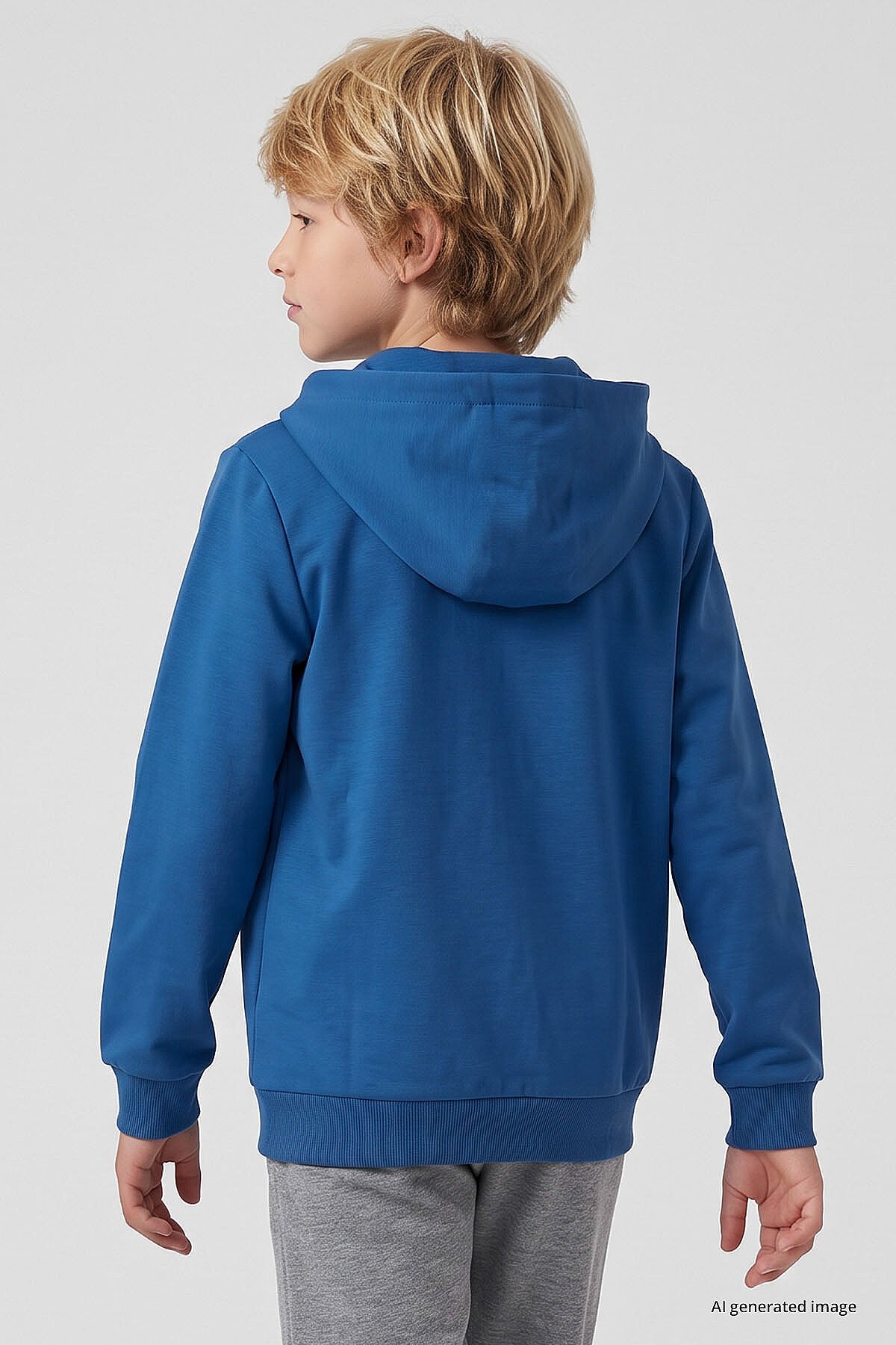 Saks Standart Kalıp Basic Erkek Çocuk Sweatshirt - 11336