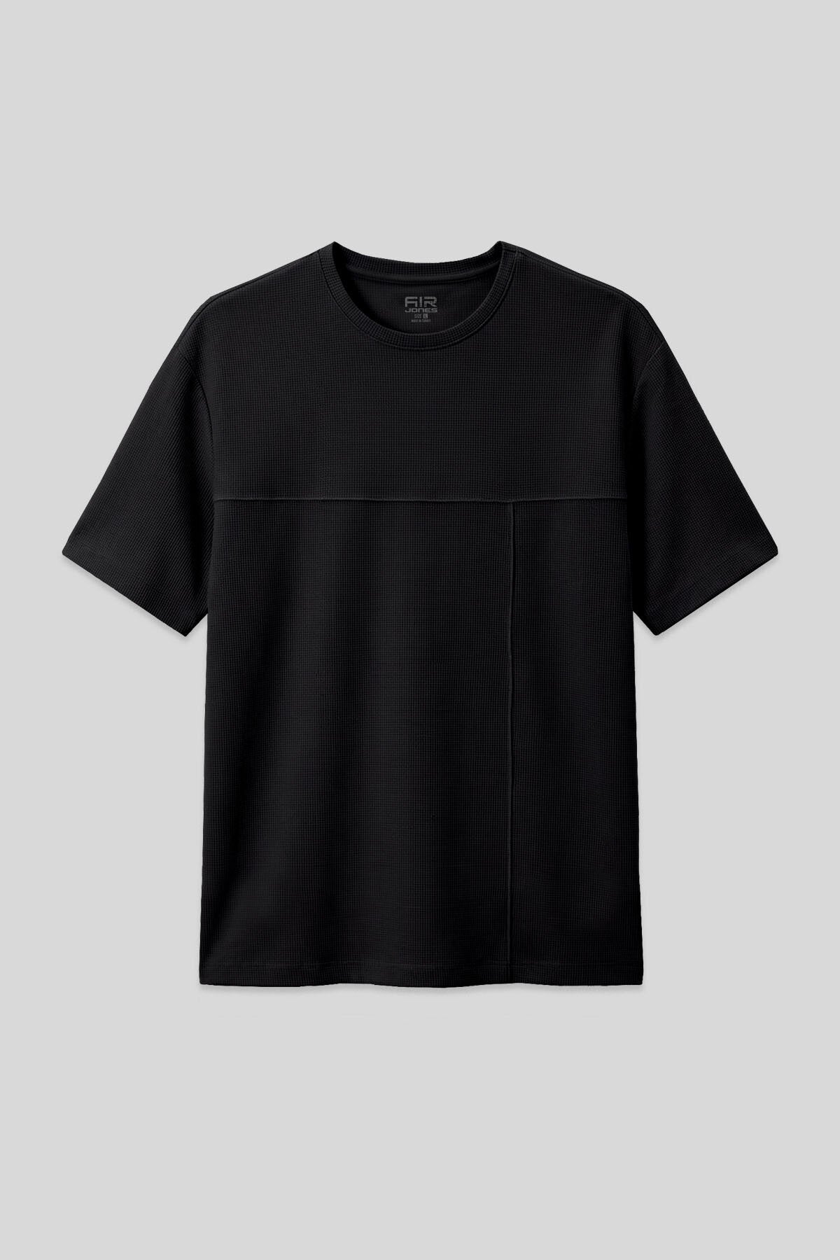 Oversize Fit Basic 3'lü Paket Siyah-Kırmızı-Parlament Erkek T-Shirt - 88380