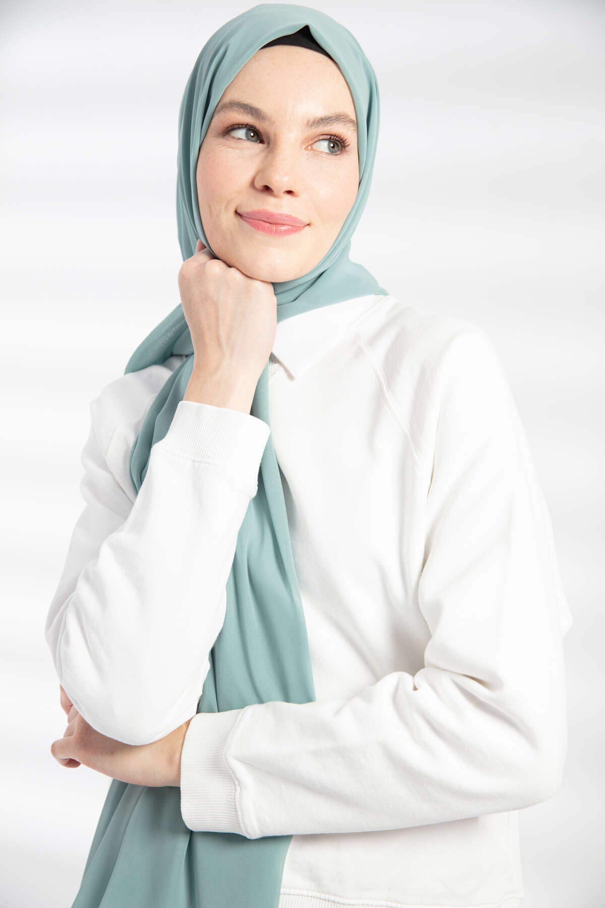 Şifon Şal - Çağla