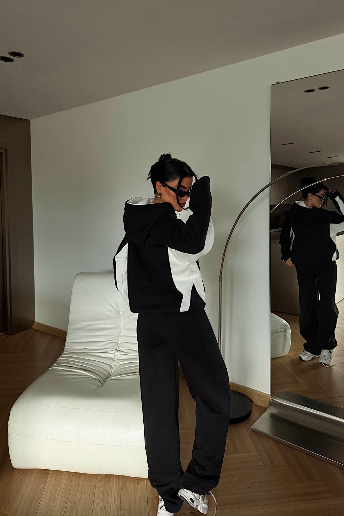 Siyah Holly eşofman takımı  ATE-4114