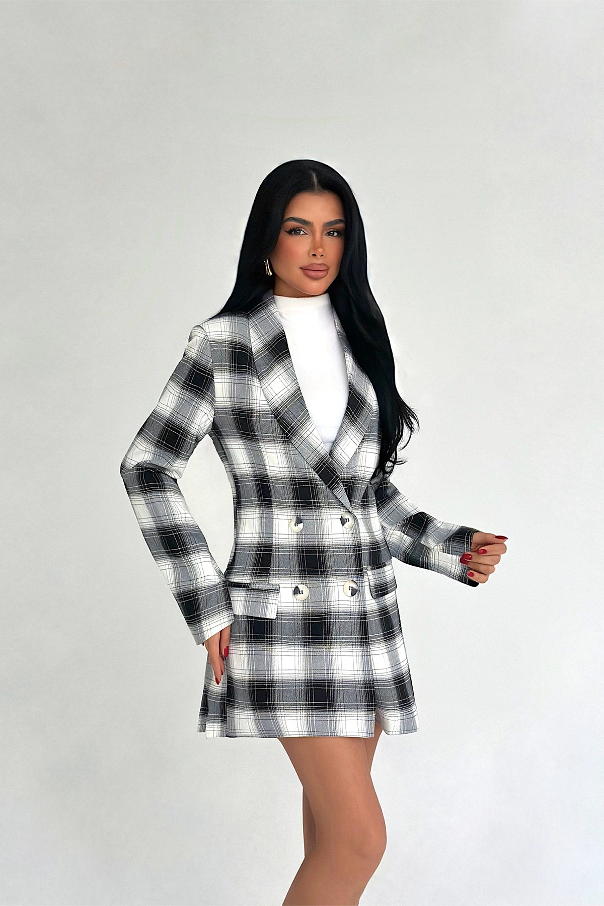 Trinni Ekose Ceket ATE-3900