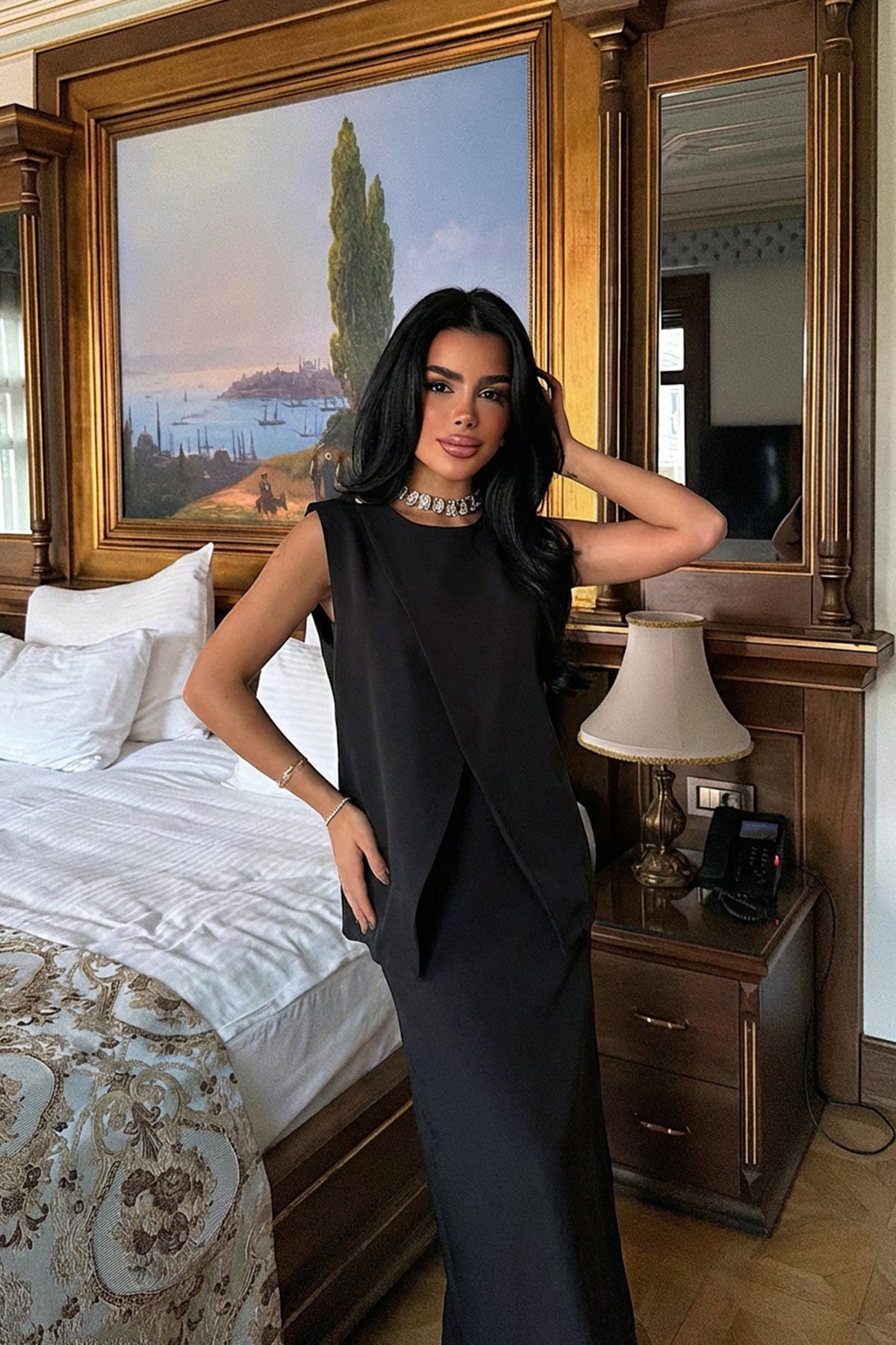 Siyah Salvatore Takım ATE-2148