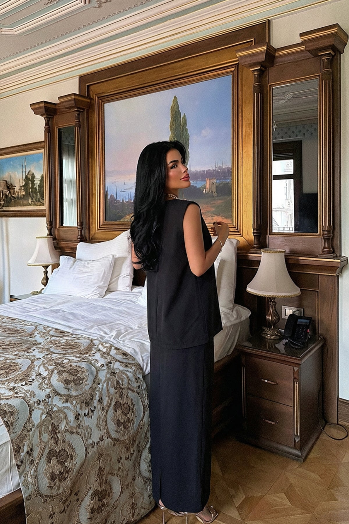 Siyah Salvatore Takım ATE-2148