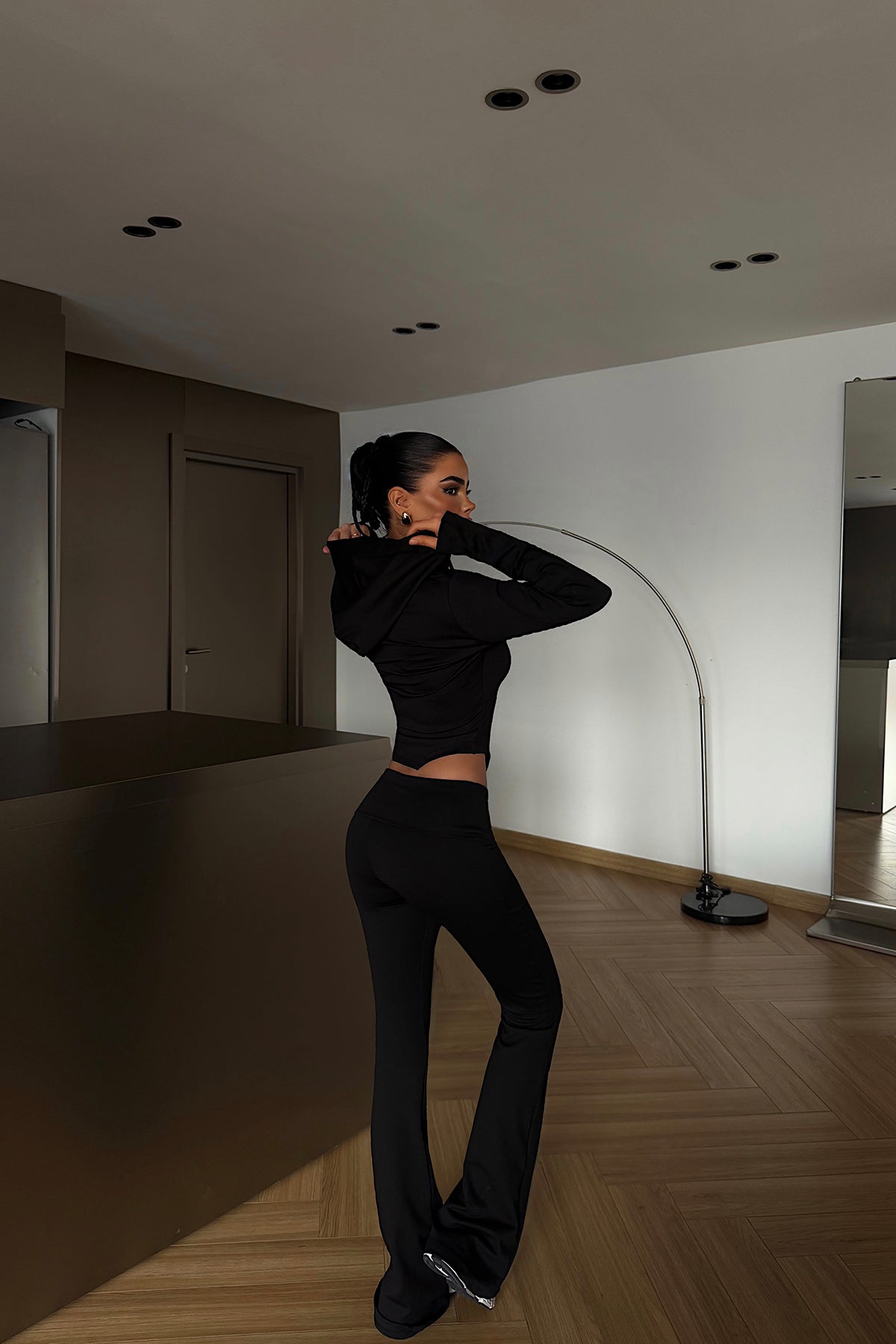 Siyah Pascale Takım ATE-4443