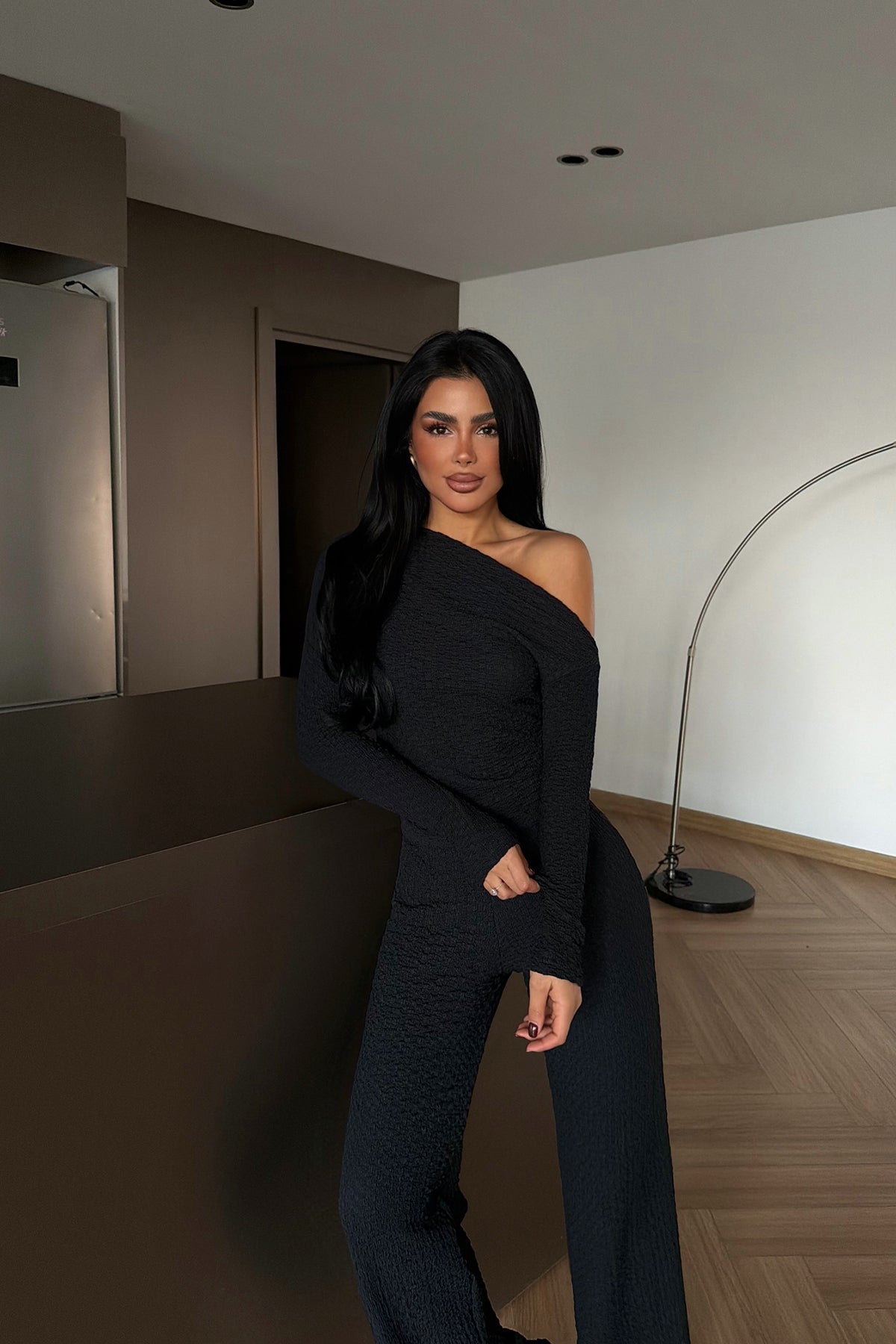 Siyah Lennony Takım ATE-3739