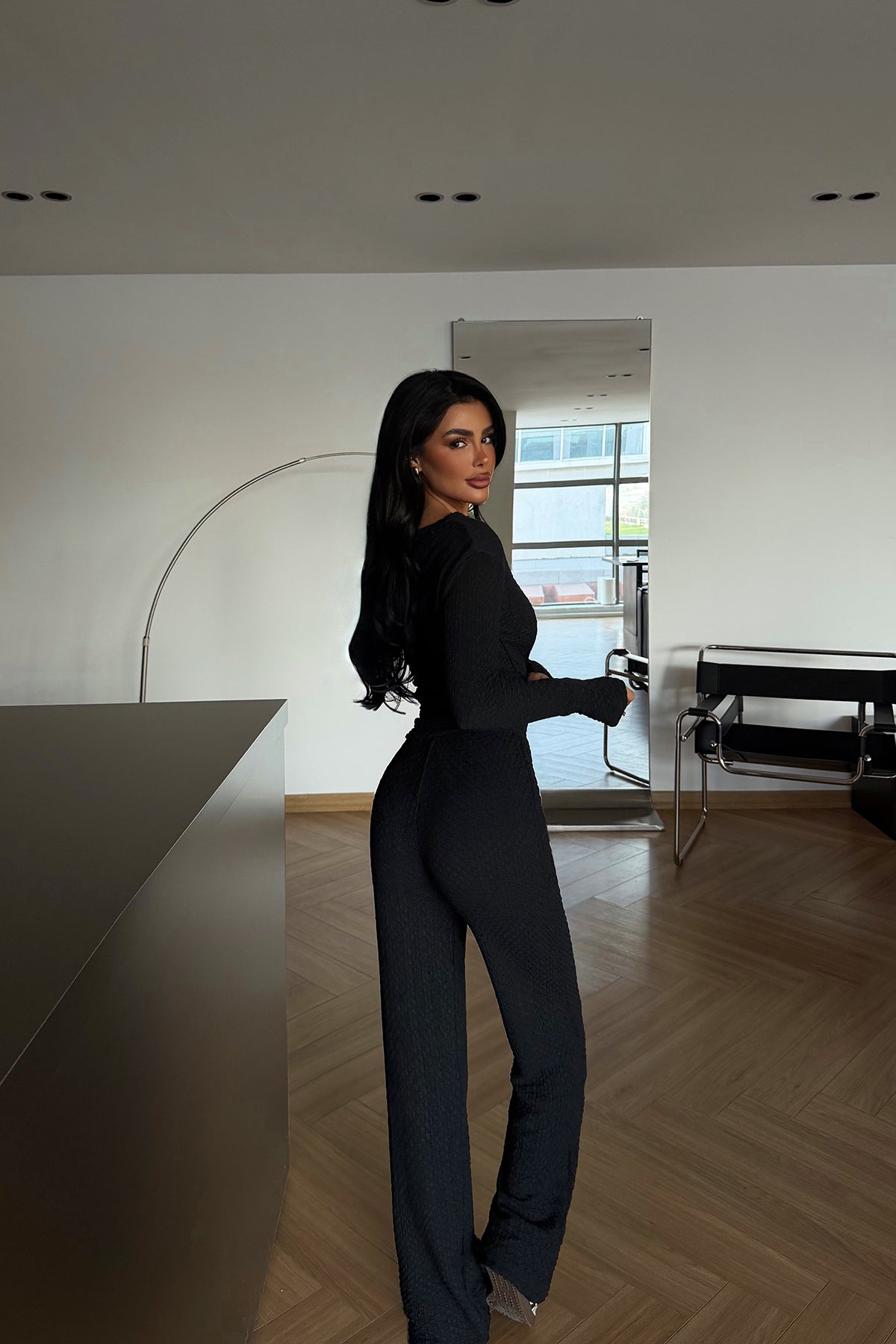 Siyah Lennony Takım ATE-3739