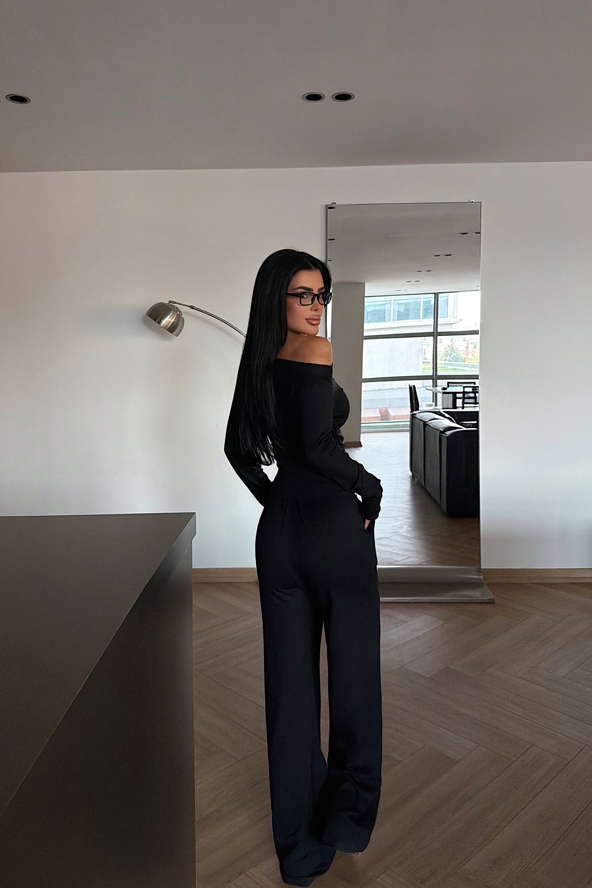 Siyah Borelli Takım ATE-3751