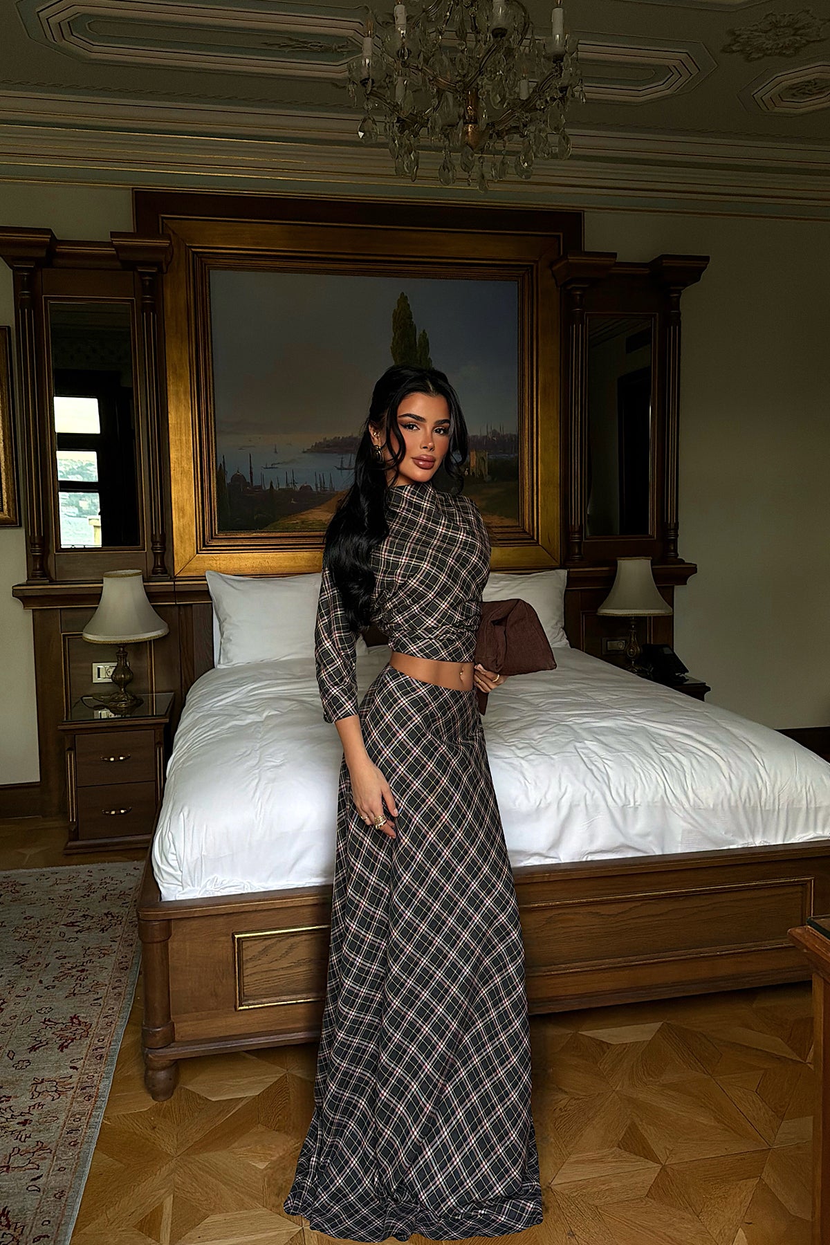 Siyah Rosemary Takım ATE-4480