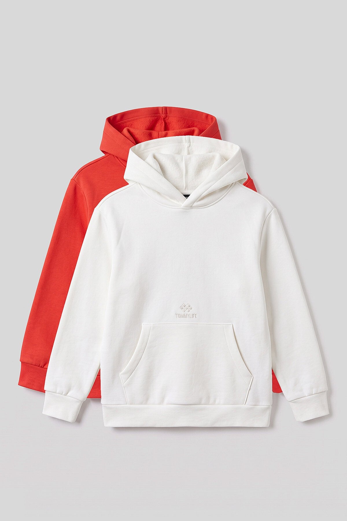Standart Fit 2'li Paket Ekru-Fiesta Erkek Çocuk Sweatshirt - 11215