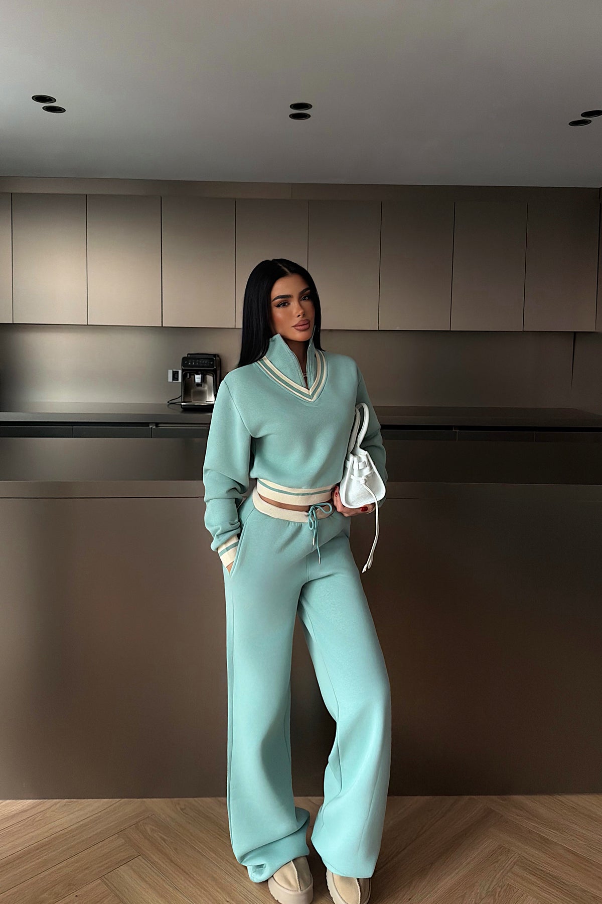 Su Yeşili Sonora Eşofman Takımı ATE-4357