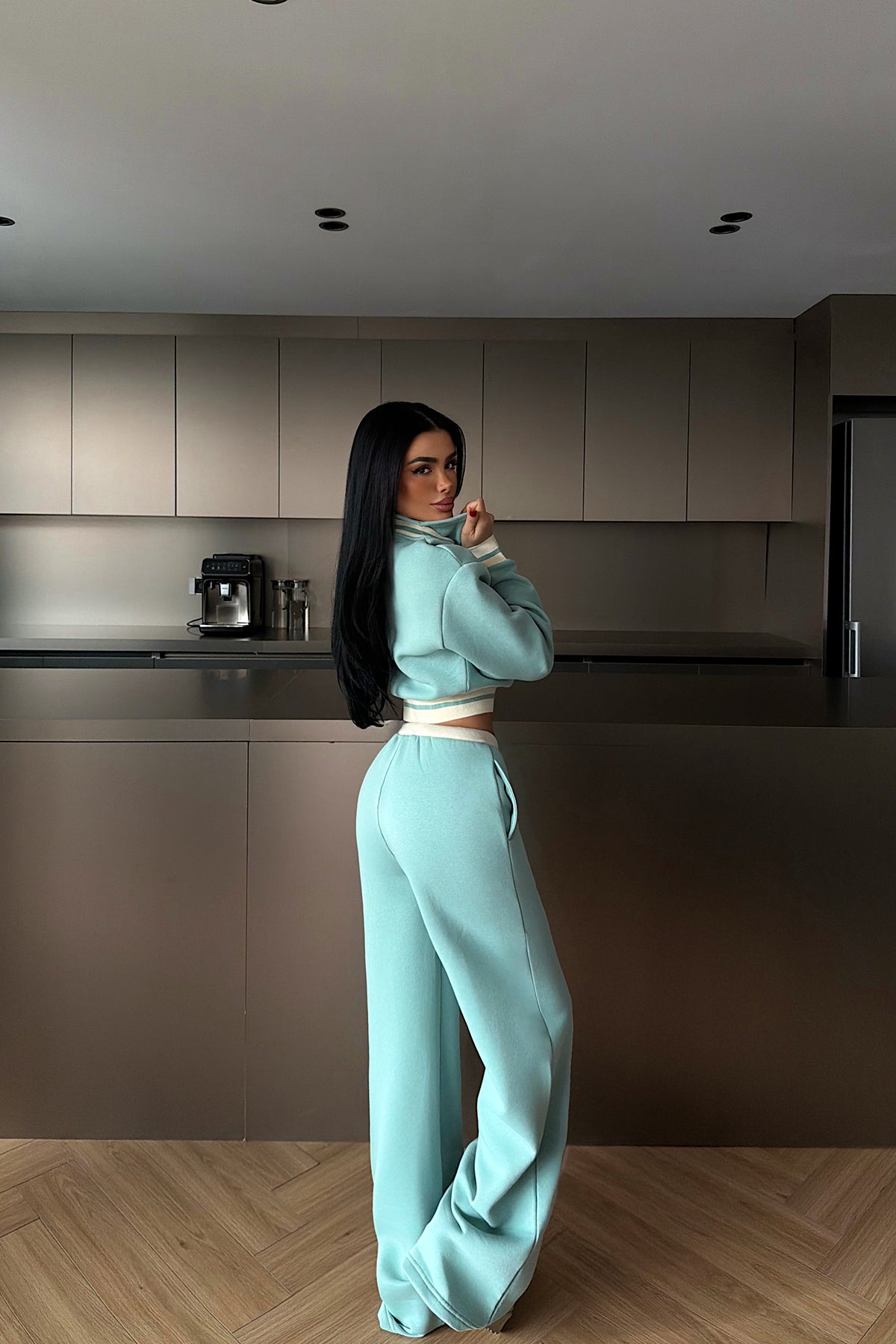 Su Yeşili Sonora Eşofman Takımı ATE-4357