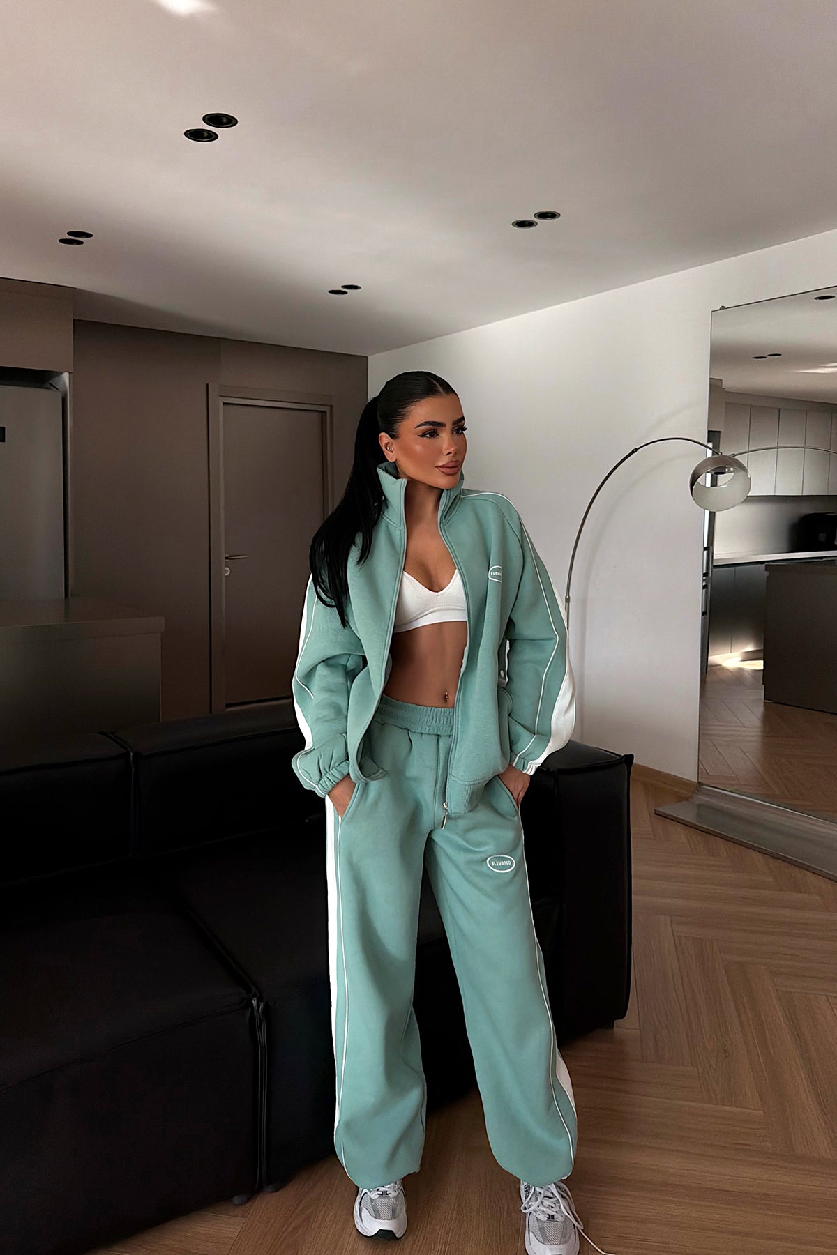 Su Yeşili Gionna Eşofman Takımı ATE-4347