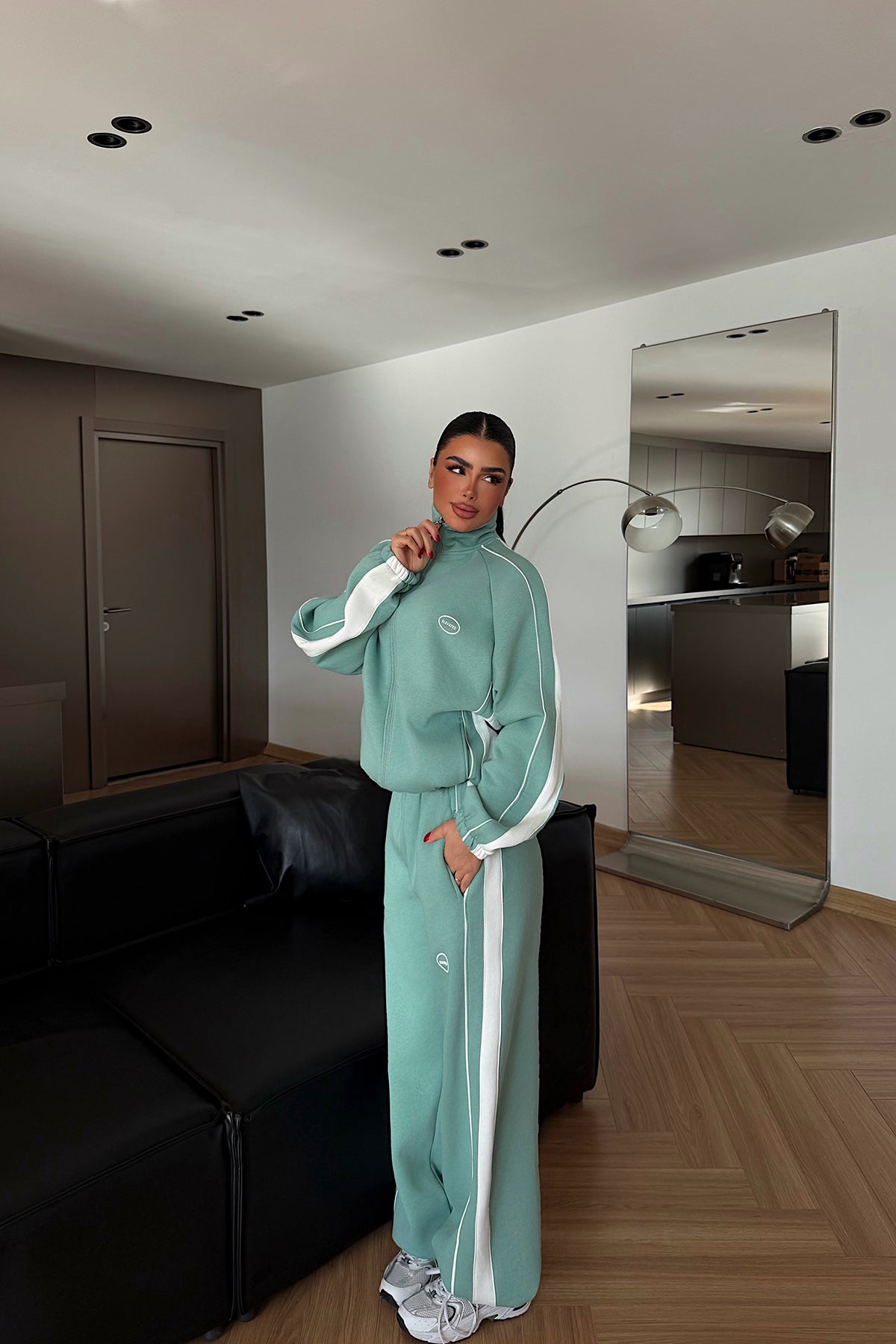 Su Yeşili Gionna Eşofman Takımı ATE-4347