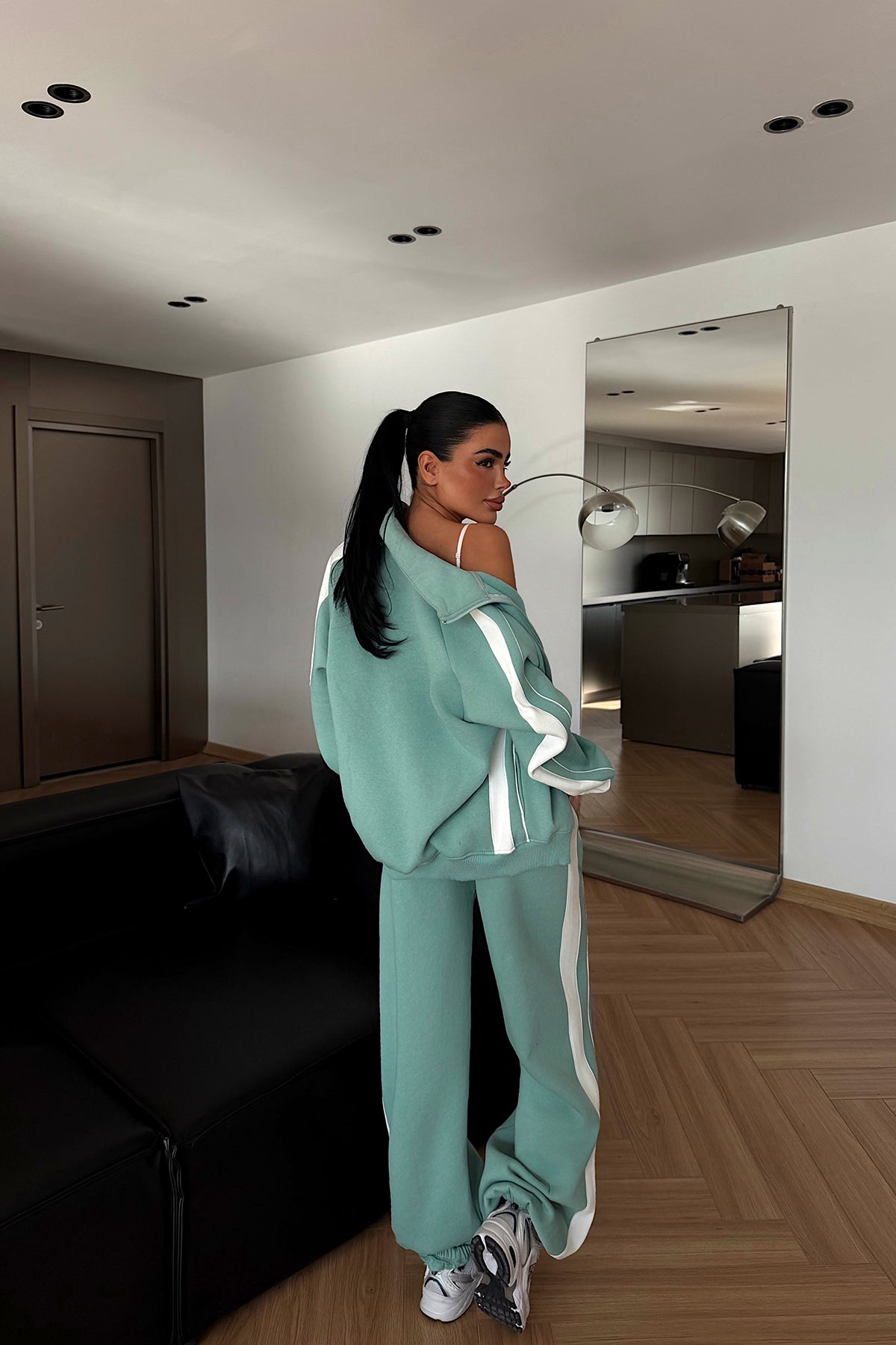 Su Yeşili Gionna Eşofman Takımı ATE-4347