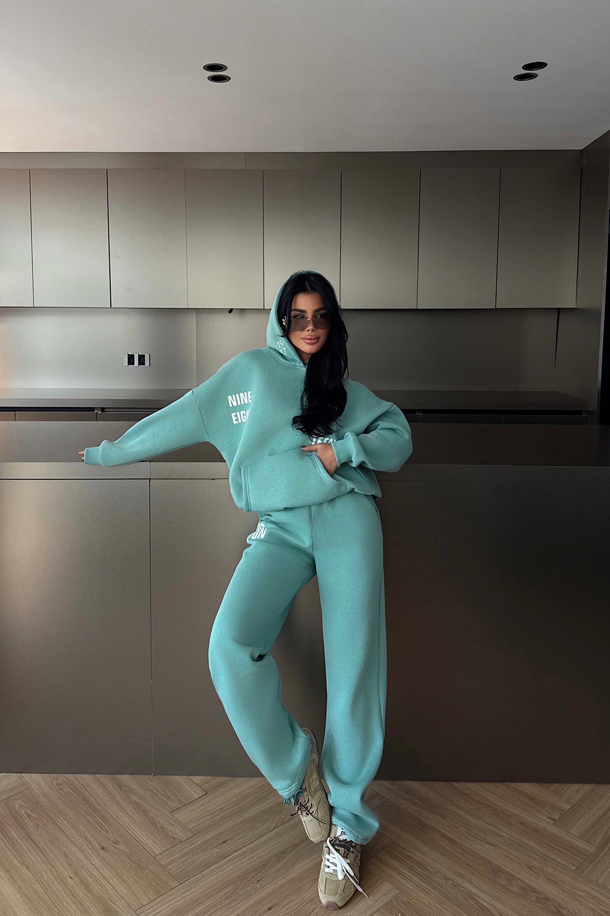 Su Yeşili Darcey Eşofman Takım ATE-3713