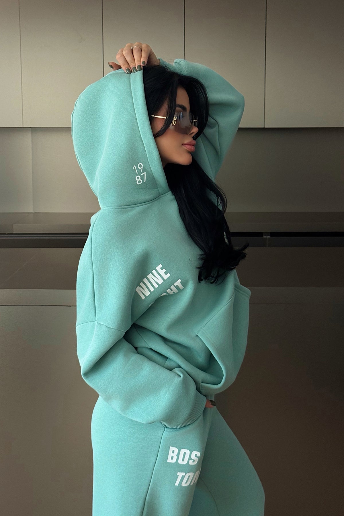 Su Yeşili Darcey Eşofman Takım ATE-3713