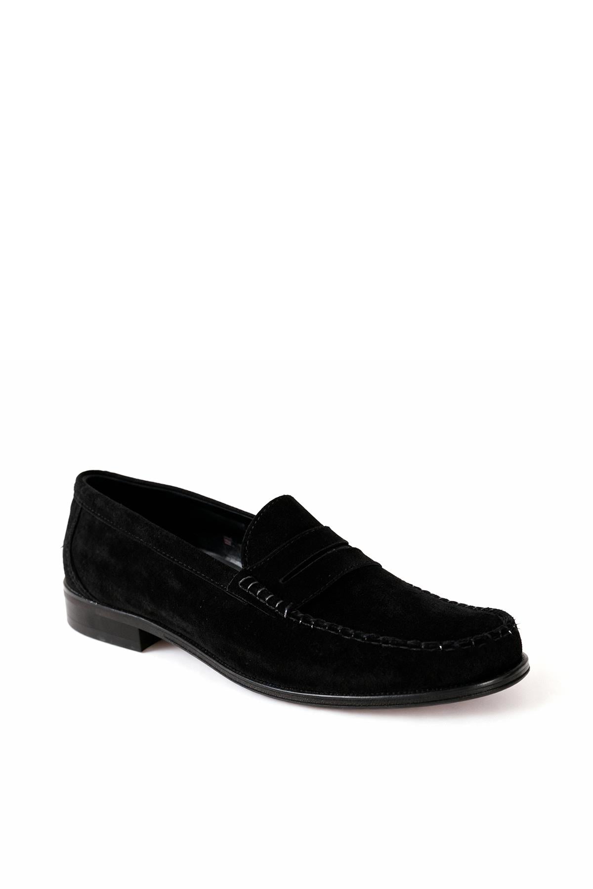 SÜET SİYAH LOAFER