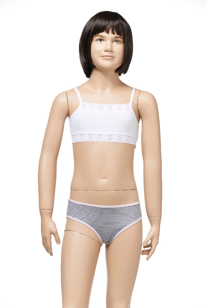 7038 Kız Çocuk Yarım Atlet Sütyen