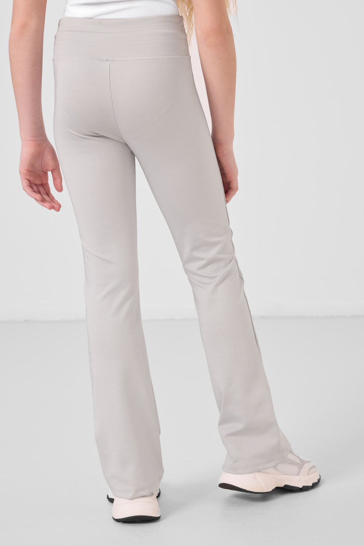 Taş Esnek Standart Fit Basic Performans İspanyol Paça Kız Çocuk Tayt - 75193