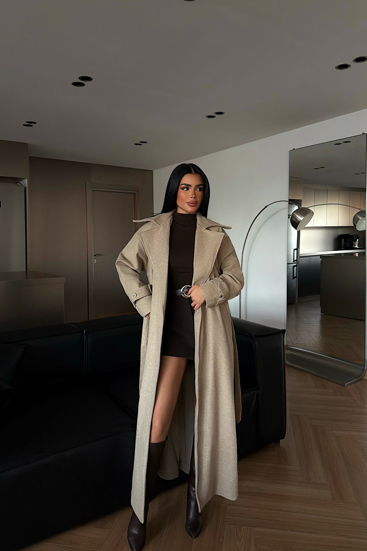 Taş Rengi Mathily Kaban ATE-4492