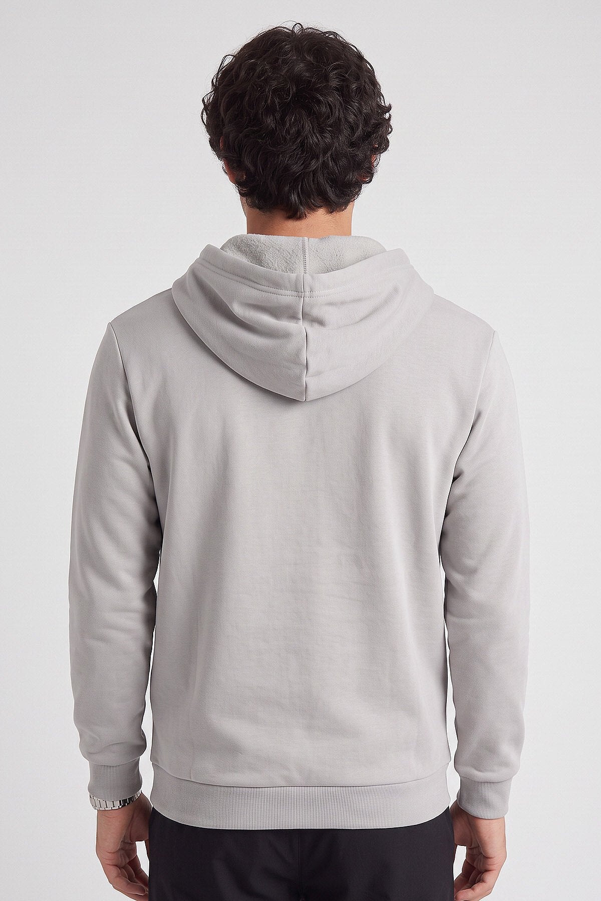 Taş Standart Kalıp Basic Erkek Sweatshirt - 88513