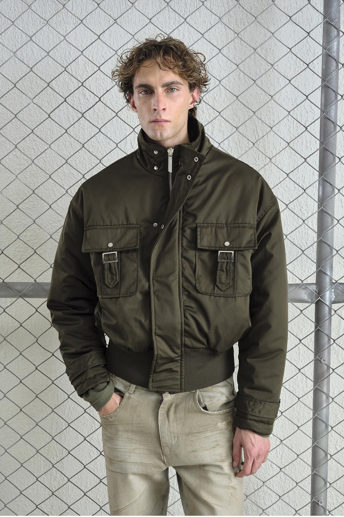 TEKNİK HAKİ BOMBER CEKET