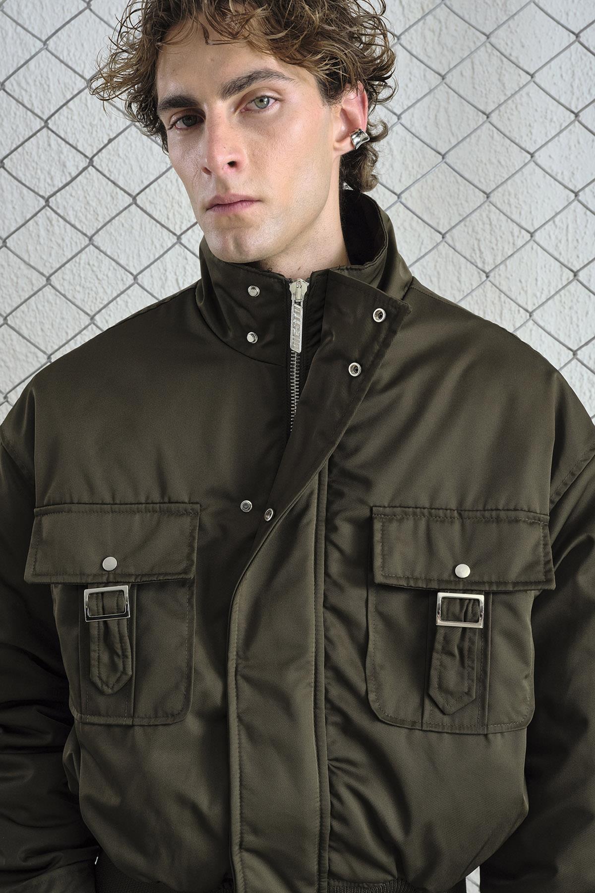 TEKNİK HAKİ BOMBER CEKET