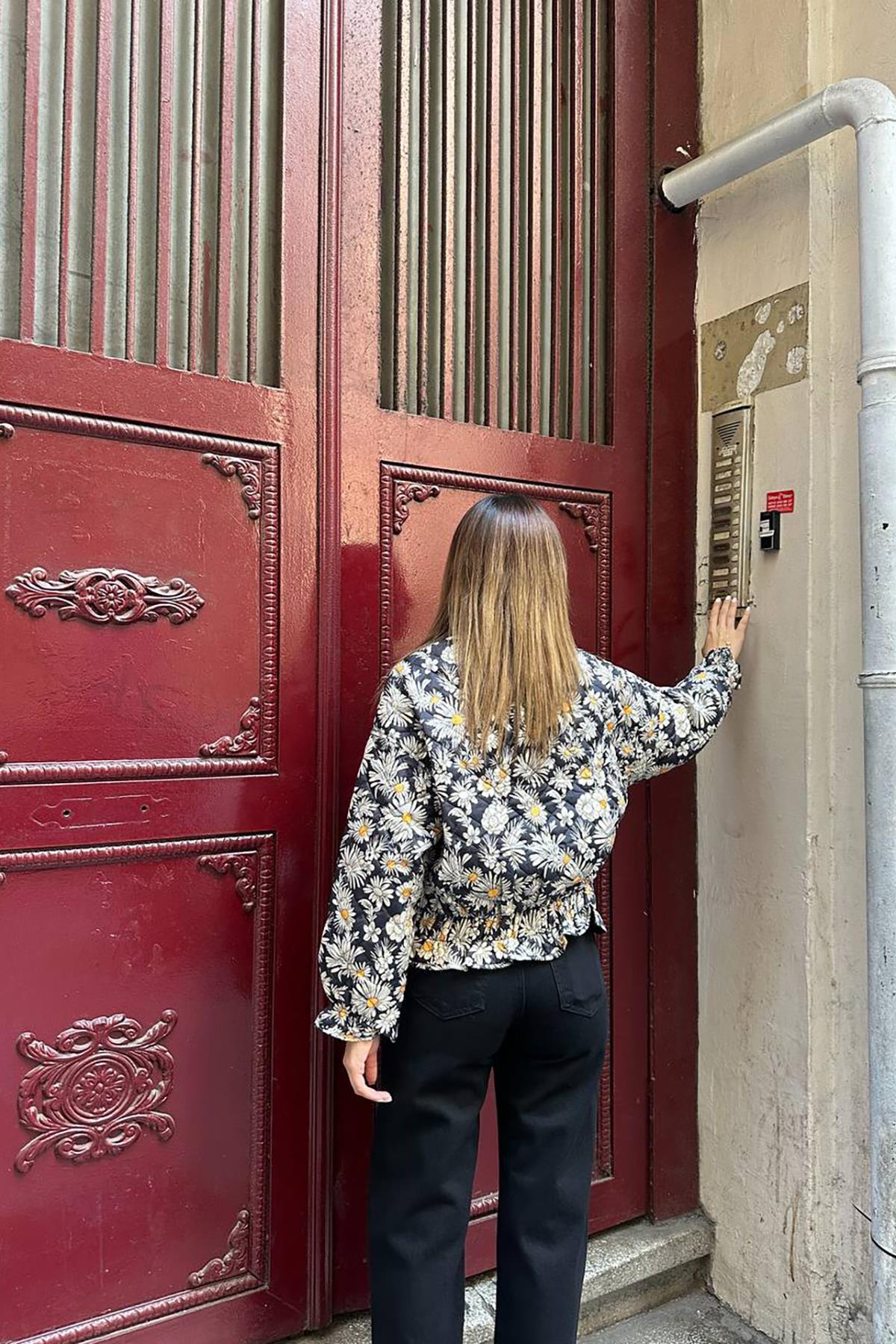 Toptan Desenli Papatya Desen Mont