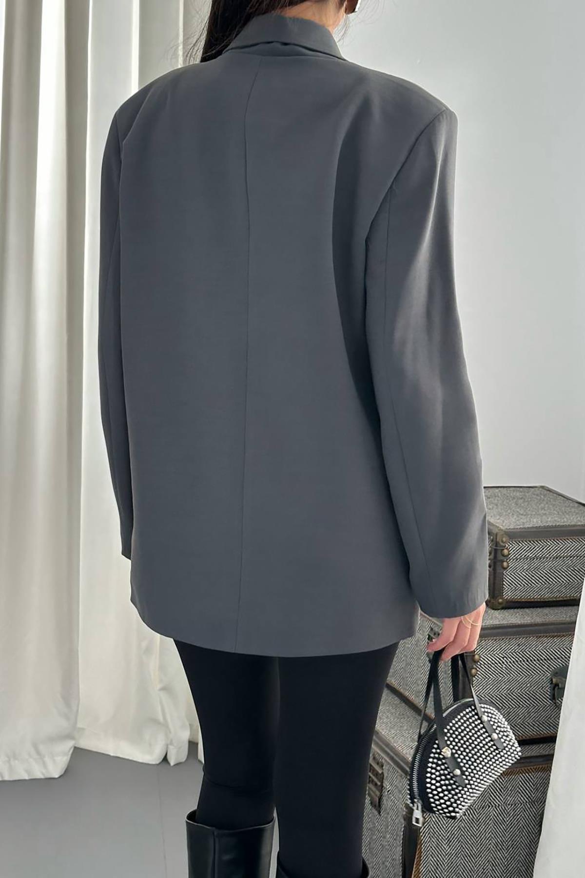 Toptan Füme Blazer Ceket