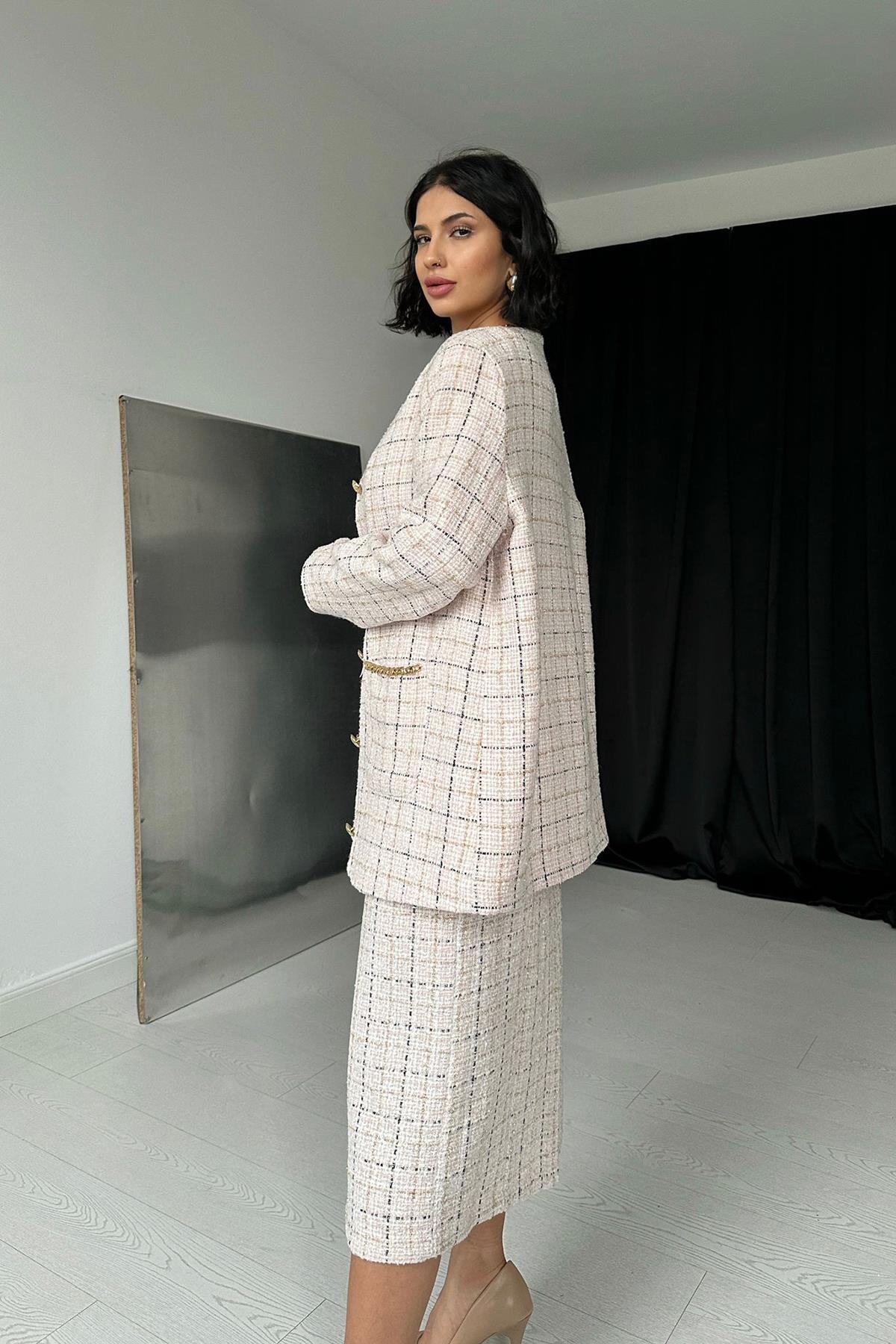 Toptan Pudra Zincirli Kaban