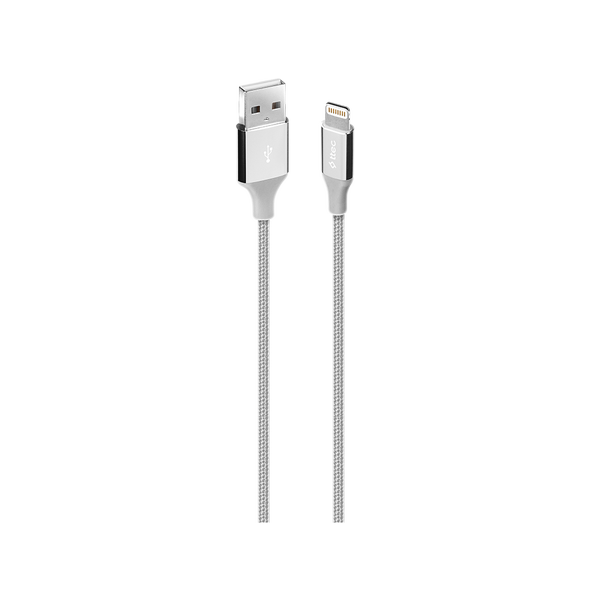 ttec AlumiCable USB-A - Lightning Şarj Kablosu Gümüş