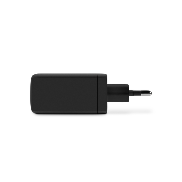 ttec SmartCharger Trio GAN 120W PD Seyahat Hızlı Şarj Aleti 2 USB-C+USB-A Siyah