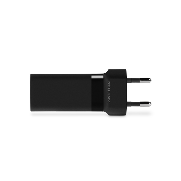 ttec SmartCharger Trio GAN 65W PD Seyahat Hızlı Şarj Aleti 2 USB-C+USB-A Siyah