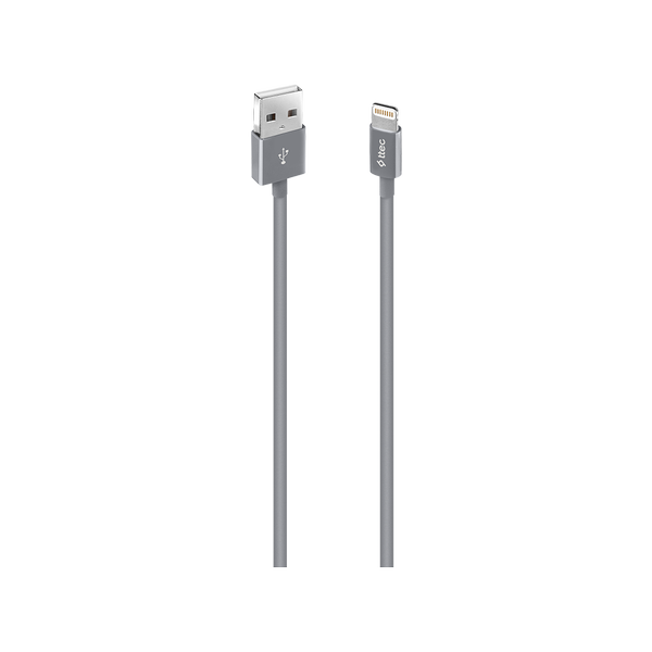 ttec USB-A - Lightning Şarj Kablosu- Gri