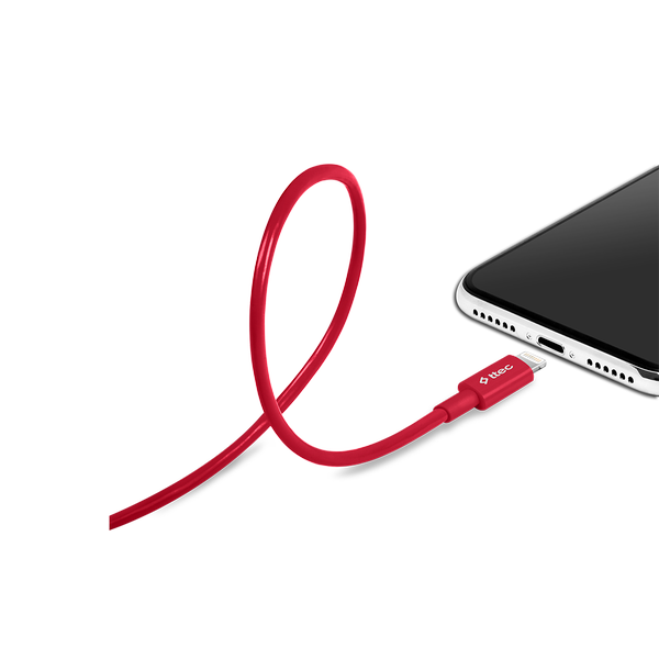 ttec USB-A - Lightning Şarj Kablosu- Kırmızı