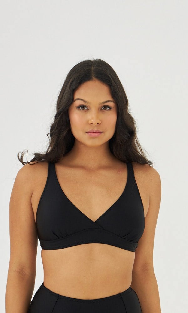 Starinci Bikini Üstü Siyah Toparlayıcı Model