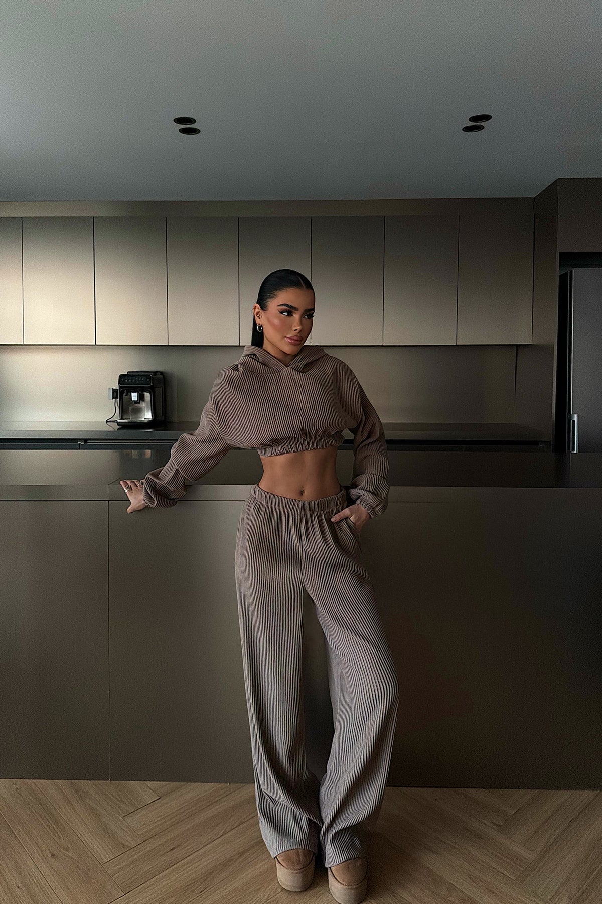 Vizon Dixie Kapüşonlu Alt Üst Takım ATE-2771