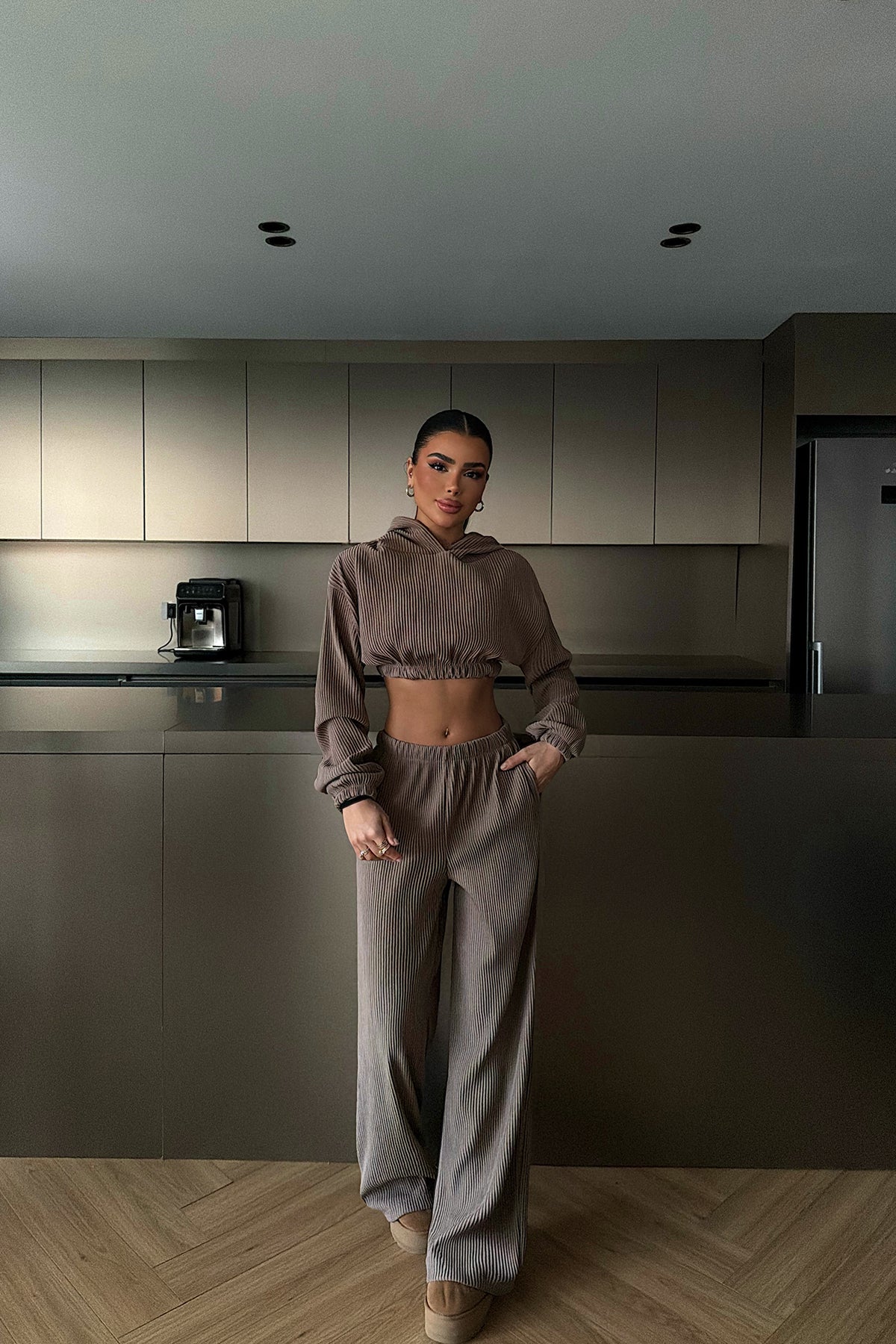 Vizon Dixie Kapüşonlu Alt Üst Takım ATE-2771