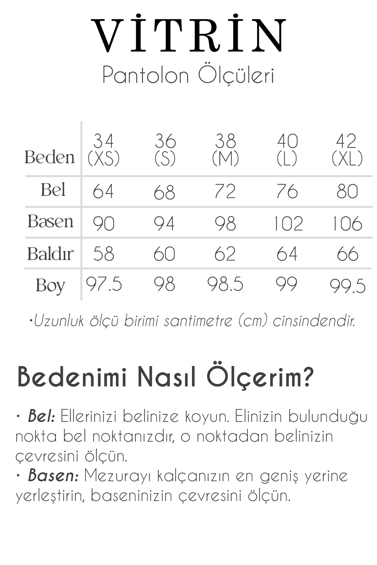 Yüksek Bel Kumaş Pantolon